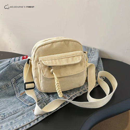 Amira™ Corduroy Crossbody Bag